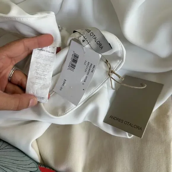 ANDRES OTALORA  Palomino Wide Leg Pants New Size 4 - Picture 10 of 11